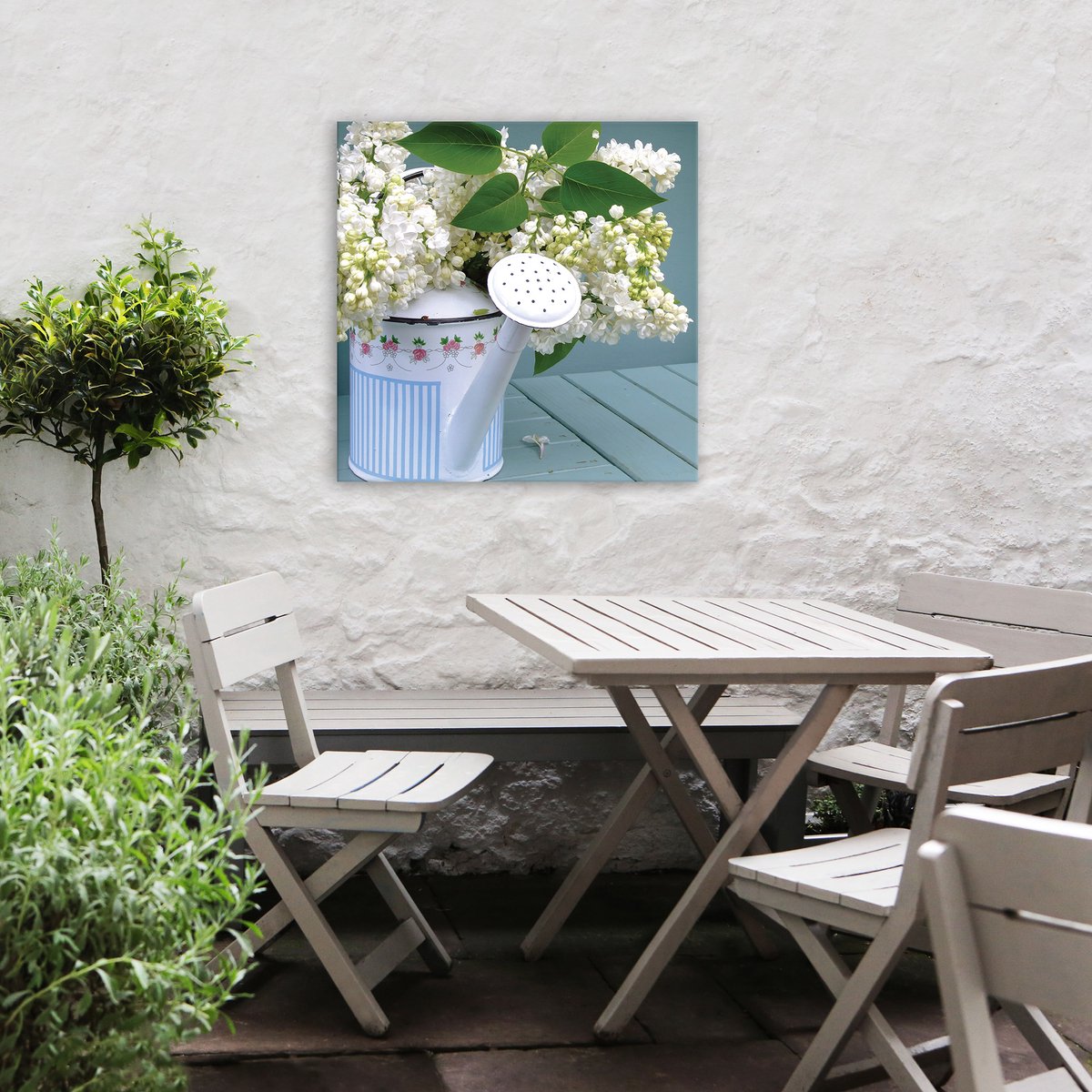 Art for the Home Buitencanvas Gieter Bloemen