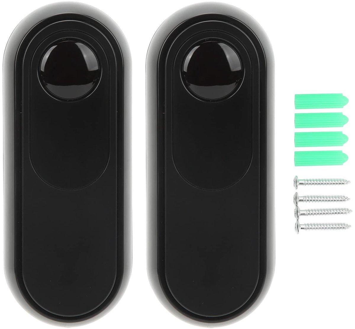 Allecto - Draadloze infraroodsensorset - Poortopener - Veiligheid en gemak - Buitensensor - Infrarood detector - Geschikt voor huisveiligheid - Mod...