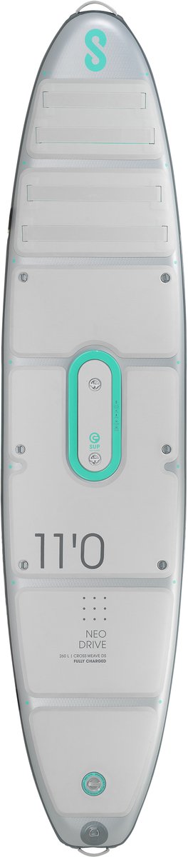 SipaBoards Neo Silver Electric – Elektrisch SUP Board – Zelfopblazend – Jetmotor – 11ft
