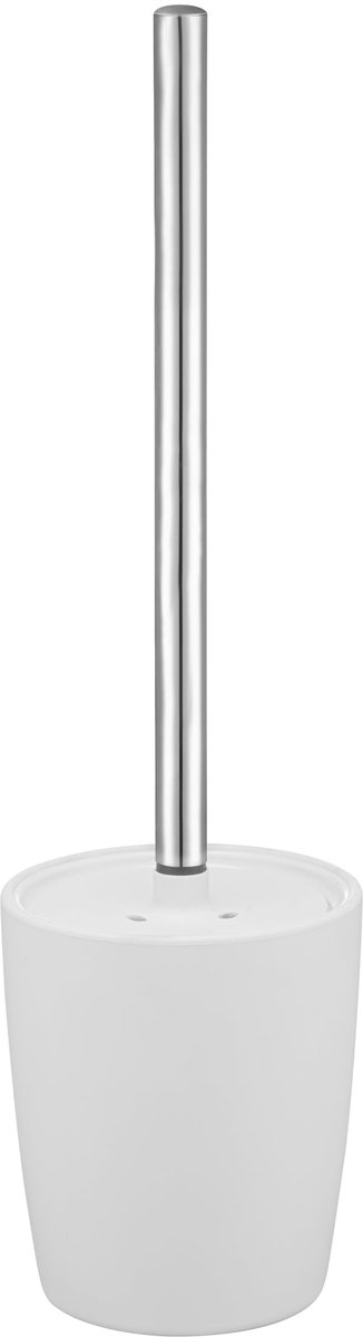 Ava Toiletborstel White | Wit | Plastic / Siliconen / Rvs