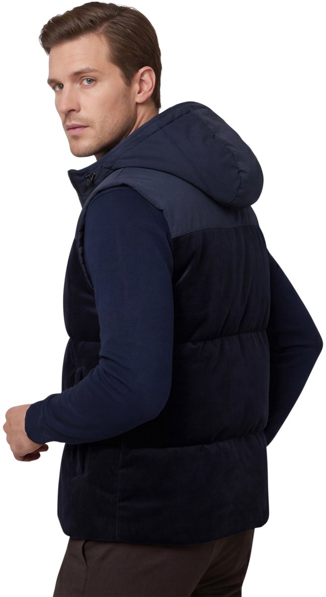 Profuomo bodywarmer donkerblauw