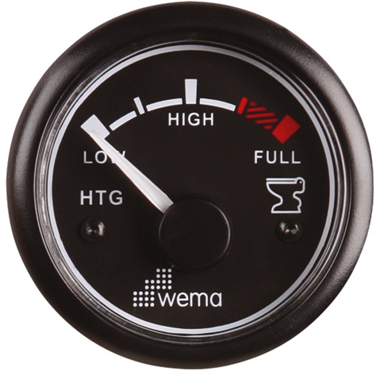 Wema Tankmeter Vuilwater - Zwart