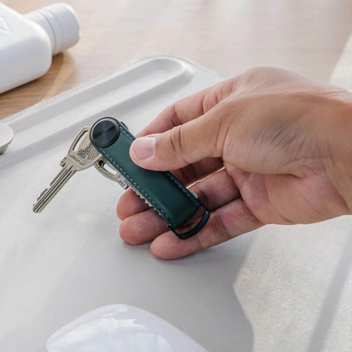 Orbitkey Key Organiser Pro Leather evergreen
