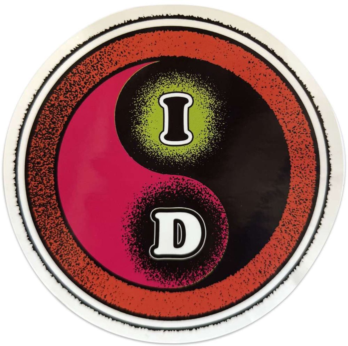 Imagine Dragons - Yin & Yang Sticker - Multicolours