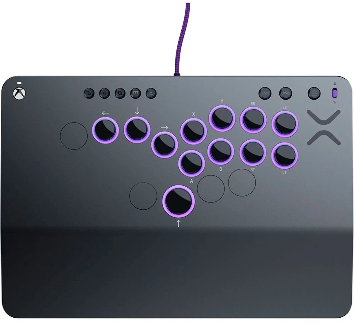 PDP Victrix Pro KO Leverless Fightstick - USB - PC, Xbox Series X|S - Grijs