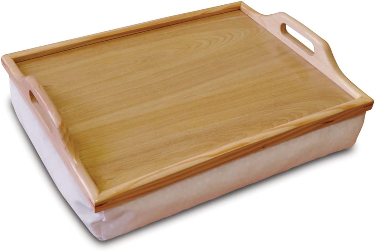 REN® Schootkussen Dienblad -Scchootdienblad - Schootkussen Tablet - Bruin - 30cm x 40cm x 10cm