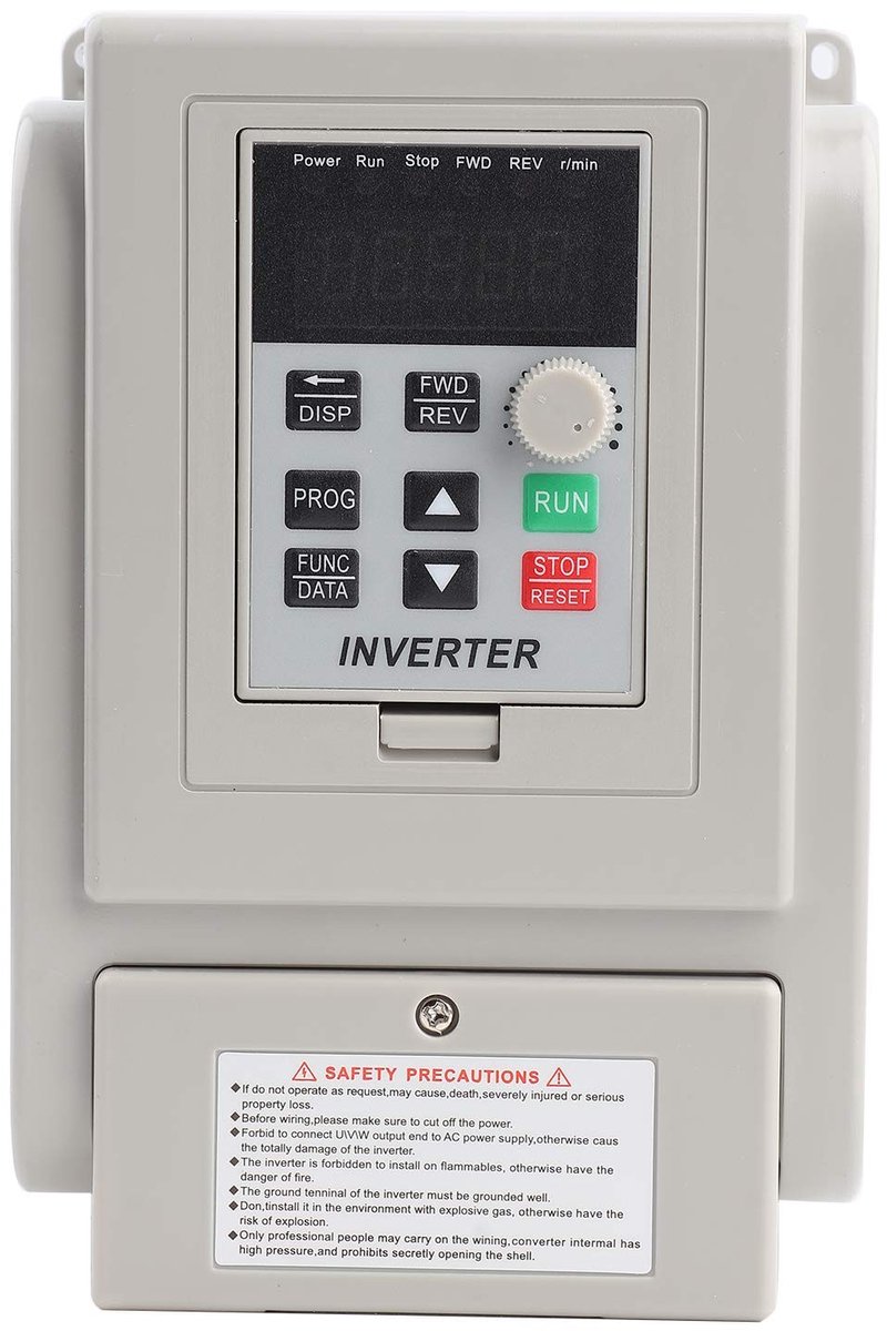 SPHProducts - Frequentieomvormer - Snelheidsregelaar voor AC Motor - Geschikt voor 0.75 kW - Universele toepassing - Betrouwbare prestatie - Eenvoudige...