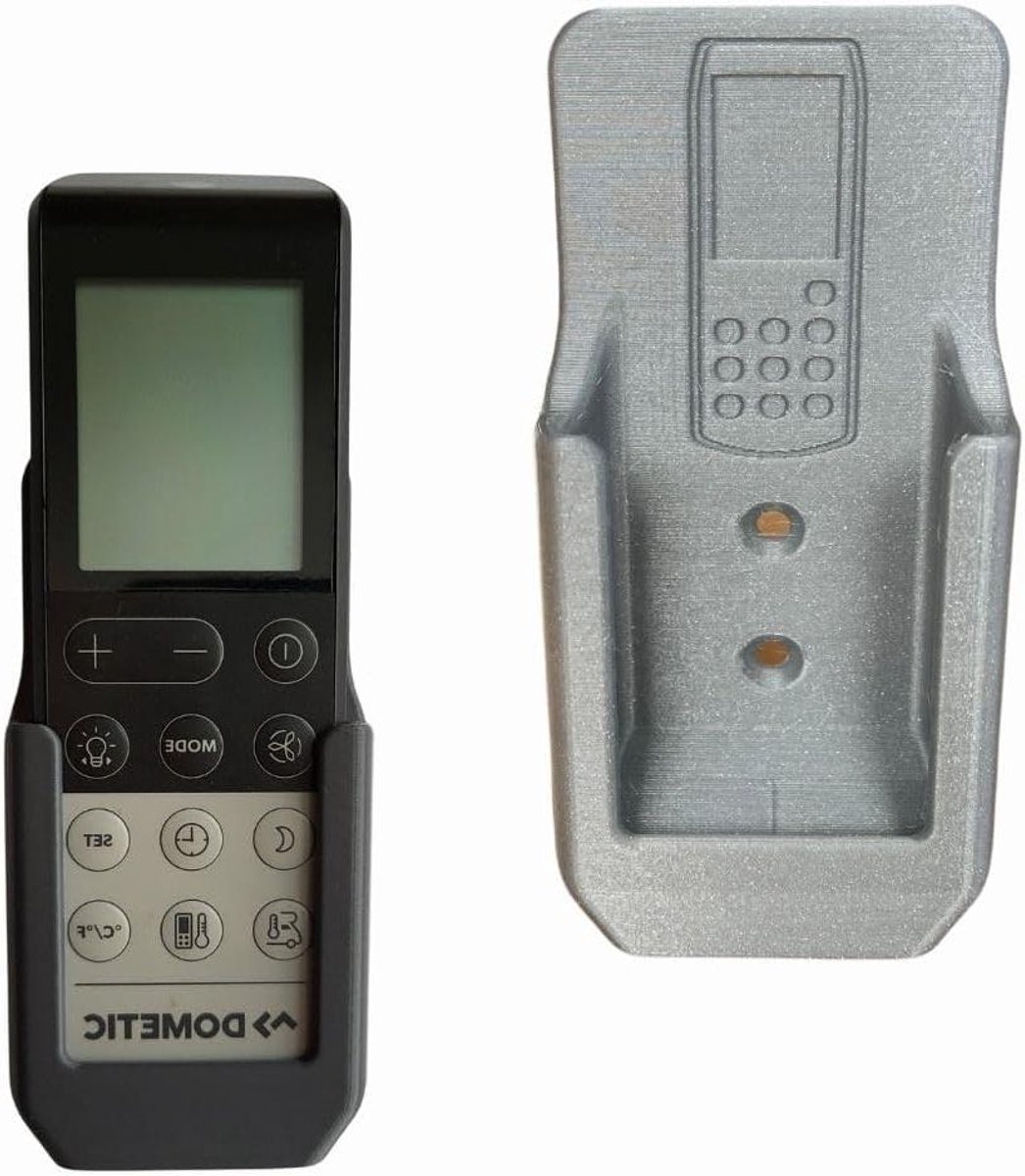 Afstandsbediening Houder - Airco Controller - Netjes Opbergen - 3D Geprint - Universeel - Zwart