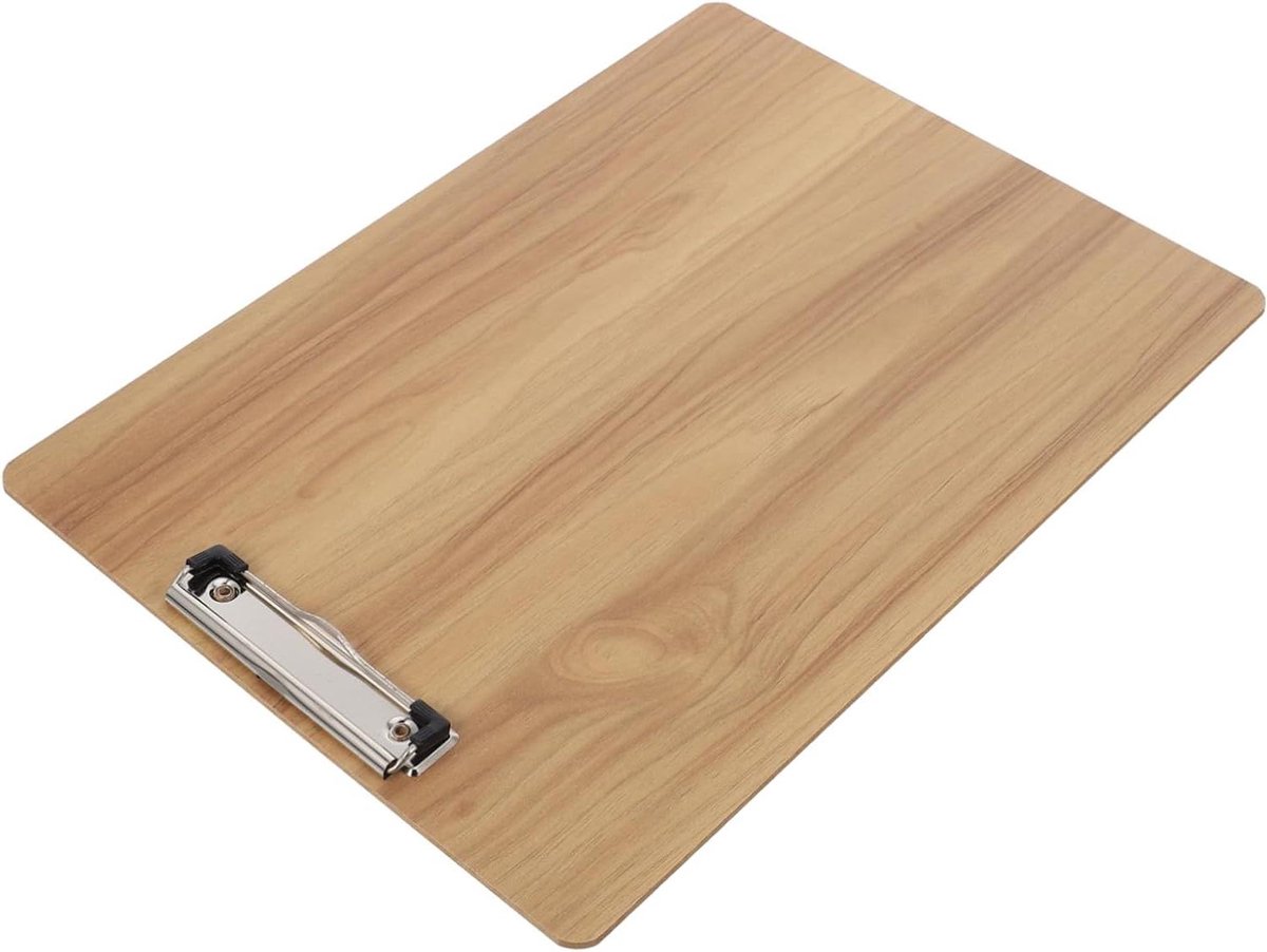 Tekentafel - Schetsplank - Buiten Tekenen - Met Klem - 40x29 cm - Lichtbruin