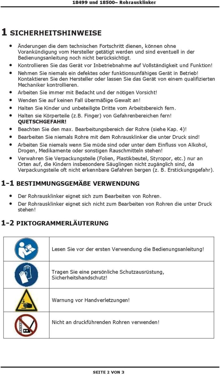 Professionele buizensnijder - Buismachine - 3/4-1 1/4 inch thumbnail 5