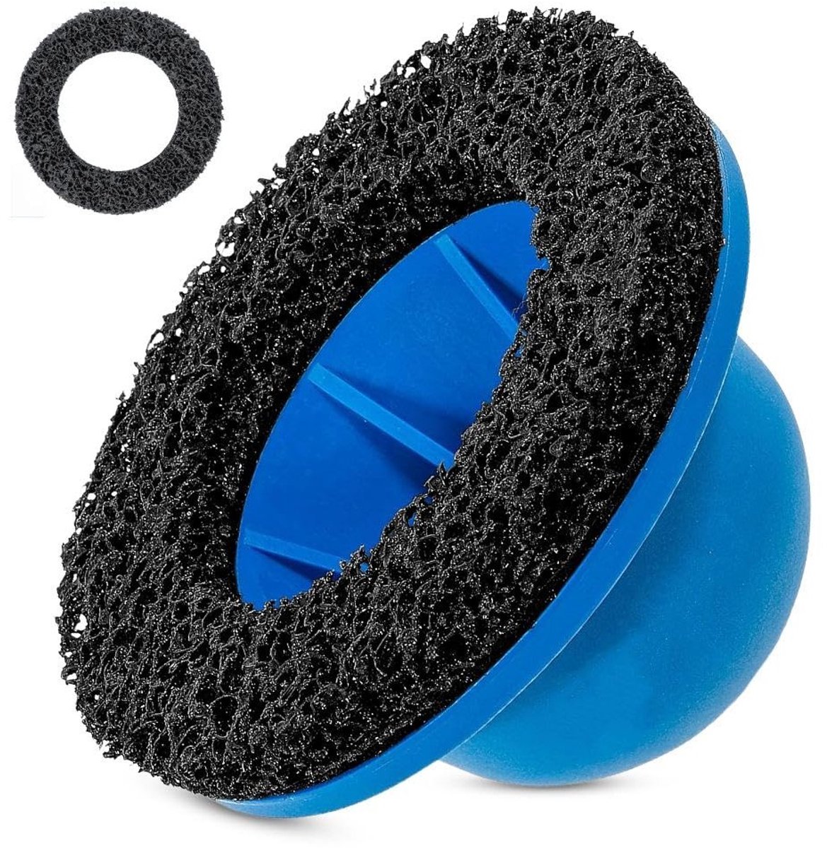 Professionele Wielen Hub Cleaner met 150 mm Schuurkop - Roestverwijderaar voor Remschijven en Velgen met 1/2 Inch Aandrijving voor Eenvoudige Velgenwissel en Roestverwijdering