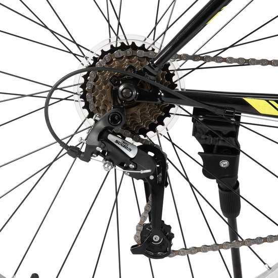 HH HILAND Mountainbike - 24 inch - MTB - 18 Versnellingen - High-Carbon Staal - Heren & Dames van Merkloos — afbeelding 2