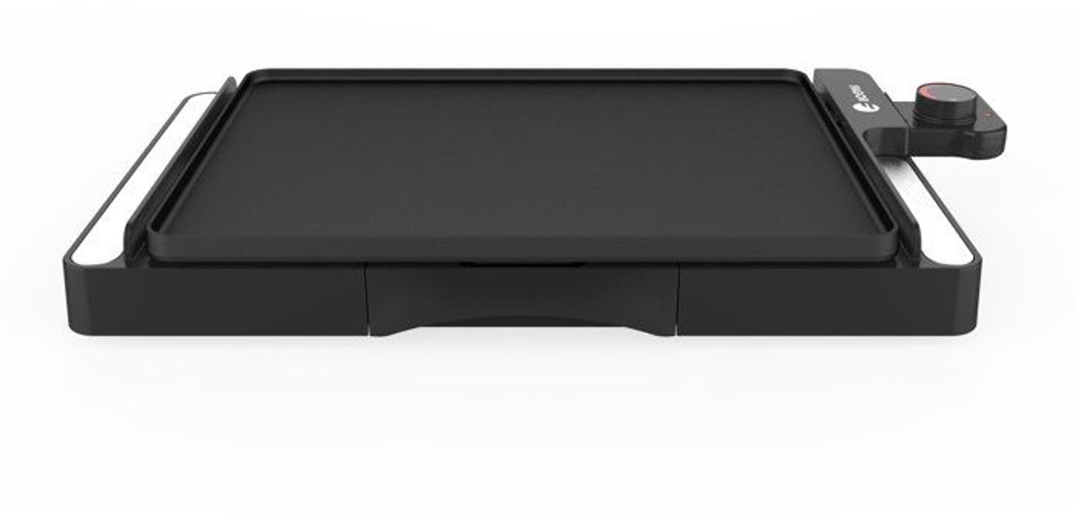 XXL elektrische bakplaat - FAGOR - FG0725 - 2000 W - Anti-aanbaklaag - Verstelbare thermostaat - Zwart