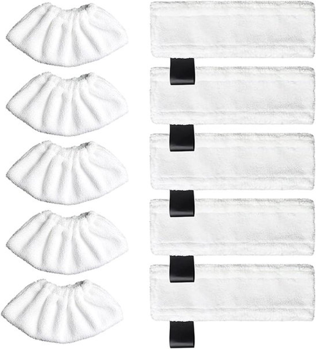 Accessoires Stoomreiniger - Microvezeldoekset - 10 Stuks - SC1 SC2 SC3 SC4 SC5 SV7