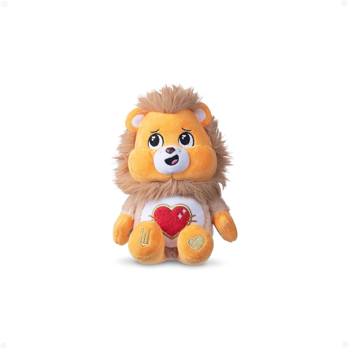 Care Bears pluche knuffel 22cm - Wicked - Tenderheart als de Leeuw.