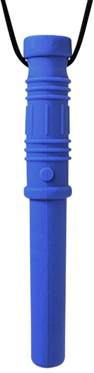 ARK Therapeutic bijtketting sensorisch speelgoed donkerblauw standaard.