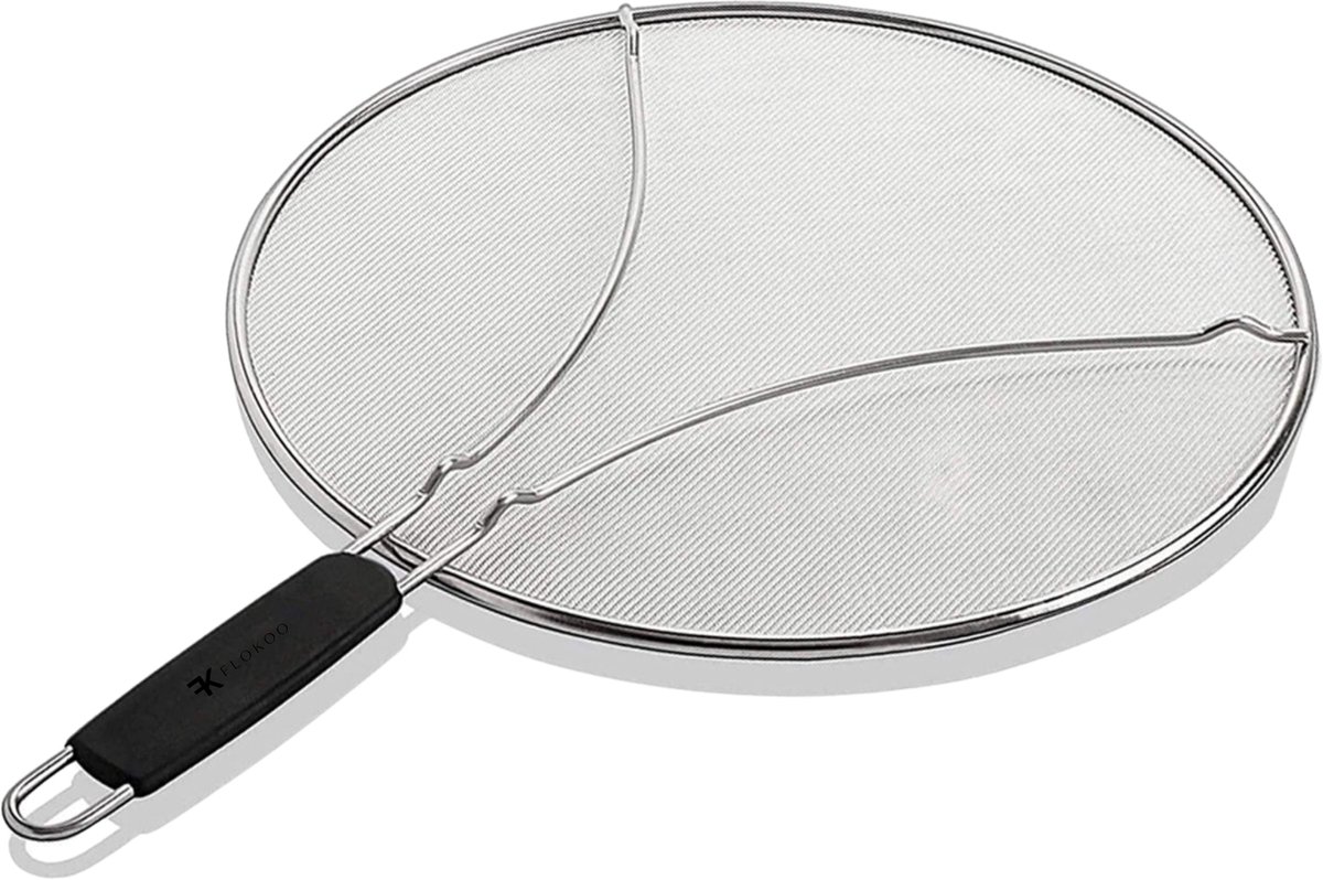 Anti Spatdeksel - RVS - Diameter 29 cm - Antispatdeksel voor pannen - Pannendeksel - Vaatwasserbestendig - Past op de meeste pannen - Pan Deksel - Antispatdeksel - Pannendeksel