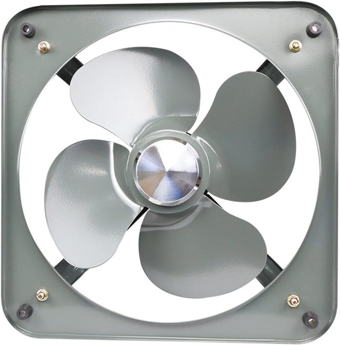 Industriële Ventilator - Luchtafzuiger - Ruimte Ventileren - Roestbestendig Aluminium - 8 Inch - Rood