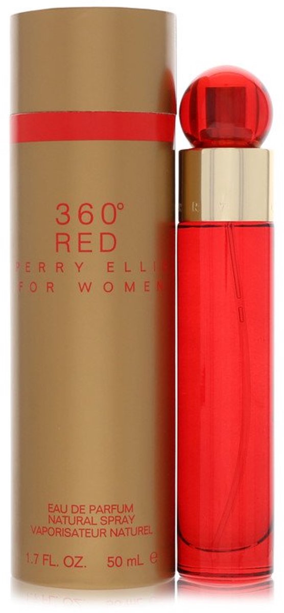 Perry Ellis 360 Red by Perry Ellis 50 ml - Eau De Parfum Spray