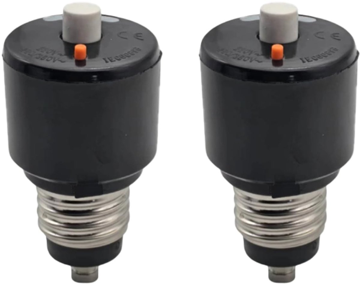 aladdien - Automatische E27 Fitting - 16A L-kenmerk - Voor Oude Elektrische Installaties - Betrouwbaar - Veilig - Eenvoudig te Installeren - Wit