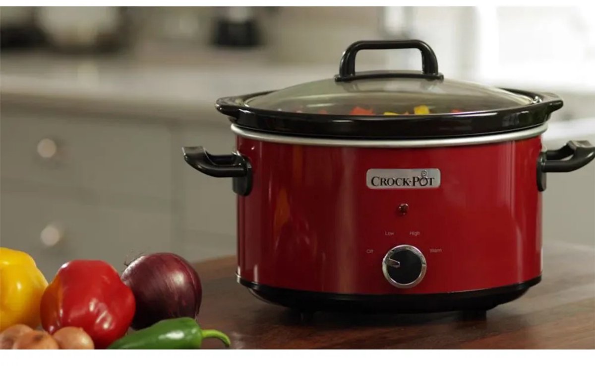 CrockPot Slowcooker SCV400RD 210W Rood - afbeelding 2