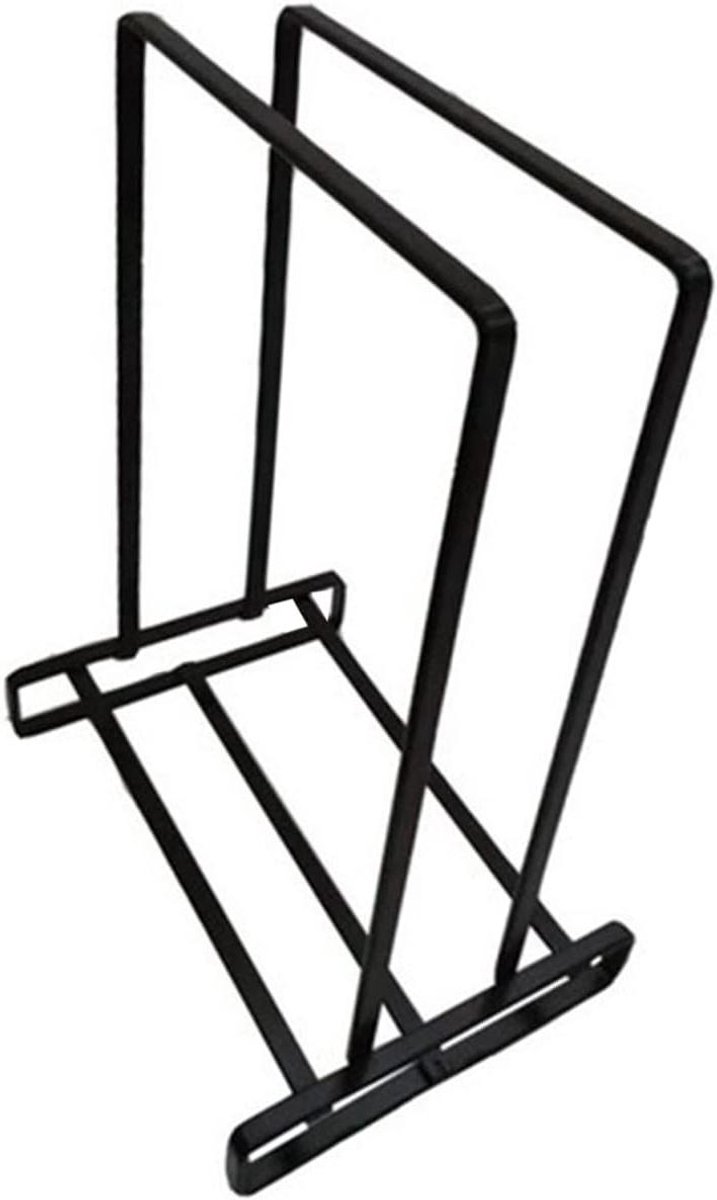 Kledinghanger Opberger - Hangerrek Ijzer - Ruimte Organiseren - Stevig Ontwerp - 27.5x19cm - Wit