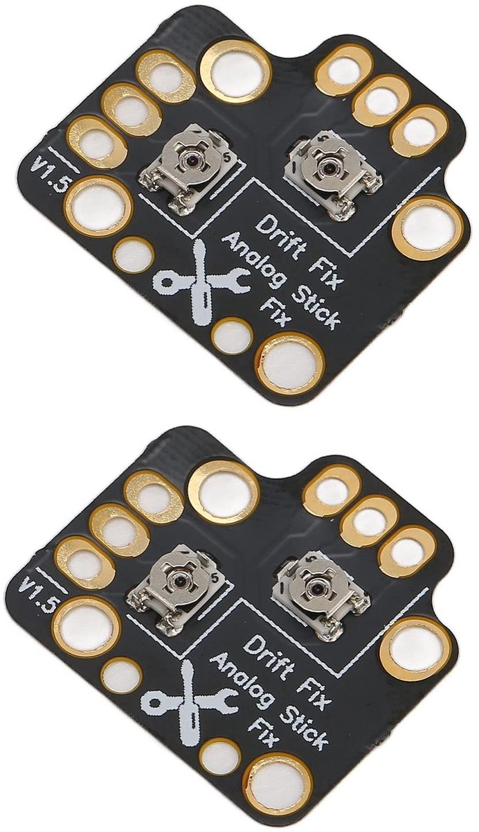 aladdien - Controller Analoge Stick Drift Fix - Reparatie Board - 2 Stuks - Gamepad Joystick Drift - Gamecontroller Accessoire