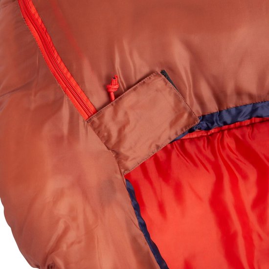 Mummie Slaapzak - Kampeerzak Outdoor - Comfortabel Kamperen - PFC-vrij Materiaal - 195cm Lengte - Rood Blauw — afbeelding 2