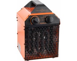 Elektrische Heater - Werkplaatskachel Ventilator - Ruimte Verwarmen - Met Thermostaat - 2000 Watt -…