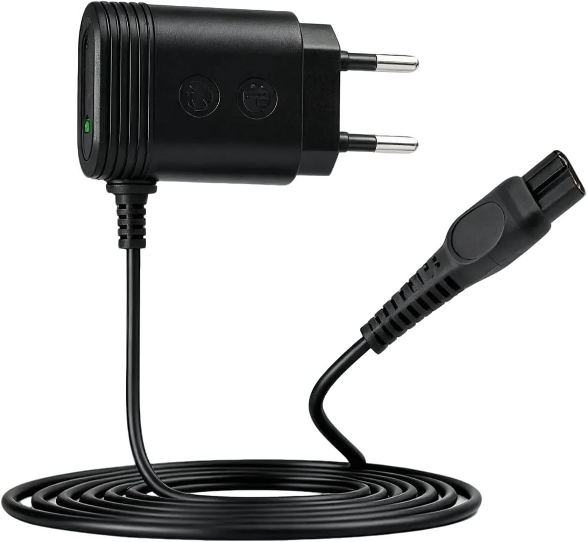 Oplaadkabel 15V 1.5M voor Philips Scheerapparaten, Geschikt voor OneBlade, 3000, 5000, 7000 Series, Vervangende Voeding en Oplader