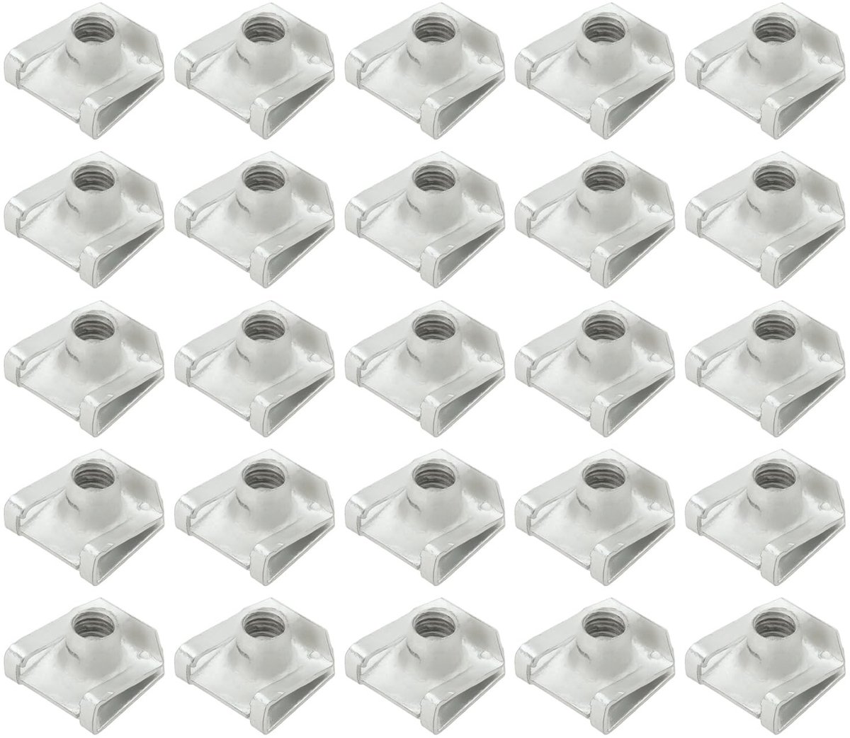 ONF3 - Motoronderdelen - M5 Metalen Veerkruisschroeven - 25 Stuks - 17.5x15.3x9.3mm - Duurzaam en betrouwbaar