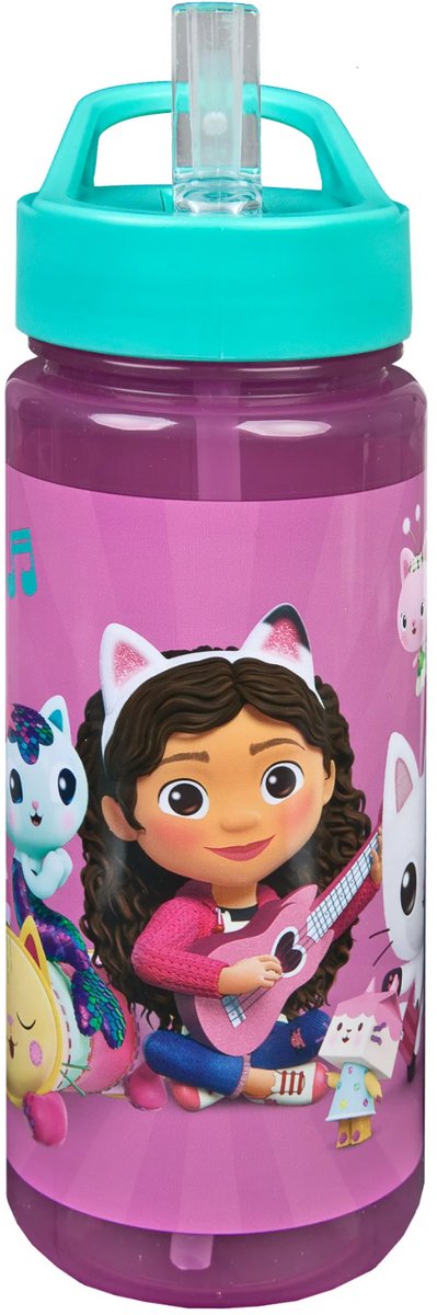 Gabby's Dollhouse lunchset; drinkfles en lunchbox van Gabby's Dollhouse — afbeelding 2