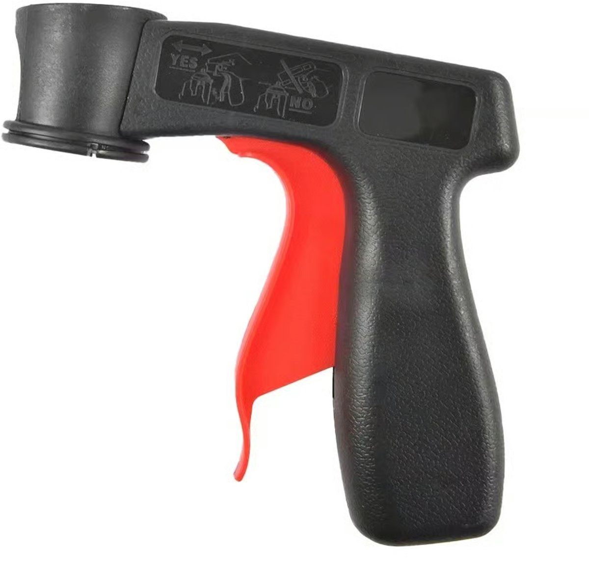 Vixson - Pistoolgreep voor Spuitbus - Ergonomische Handgreep & Opzetstuk - Universeel Spuitpistool voor Verf en Lak - Voorkomt Vermoeide Vingers - TRIGPRO