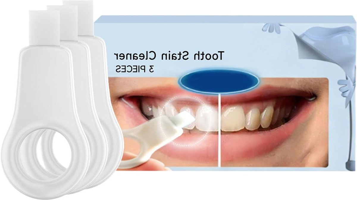 Tanddoekjes voor volwassenen - Mondhygiëne hulpmiddel - Dagelijkse mondverzorging - Versterkte reinigingskracht - 3 stuks - Wit