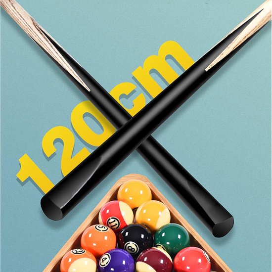 Biljartkeu - Poolstok - Thuis Spelen - Noord-Amerikaans Essenhout - 120 cm - Niet gespecificeerd — afbeelding 4