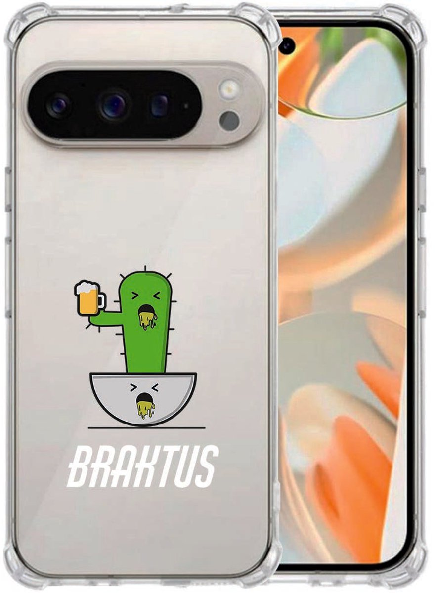 Google Pixel 10 Pro XL Flexibele back cover Braktus Schokbestendig