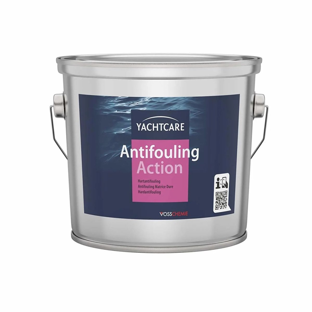 Harde antifouling 2,5L grijs-wit duurzame bootcoating