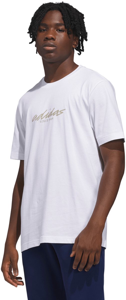 adidas T-shirt Heren Color Connect Graphic Wit