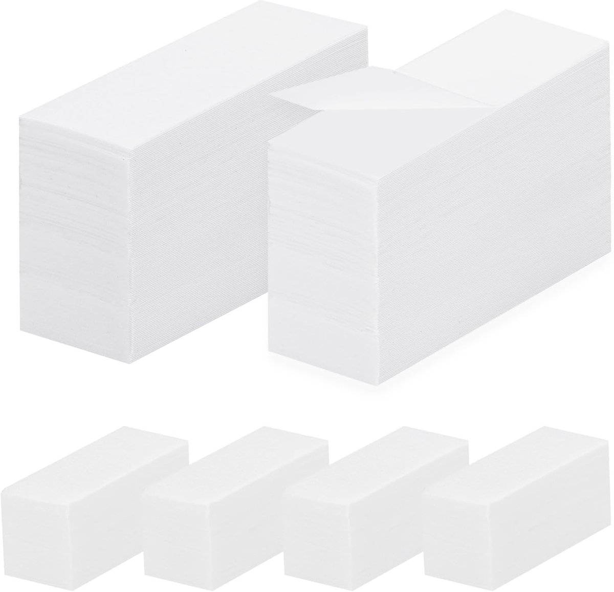 500 Stuks Niet-geweven Wax Strips voor Harsen Lichaam en Gezicht - Voor Ontharing