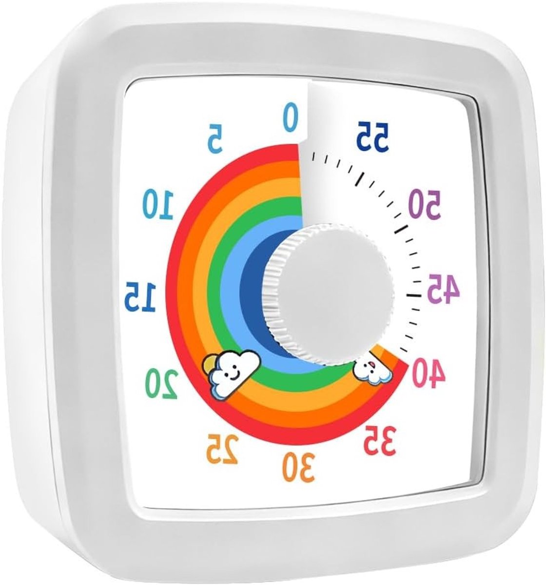Grote Countdown Timer voor Kinderen en Volwassenen, 60 Minuten, Tijdbeheer voor Keuken, School en Kantoor
