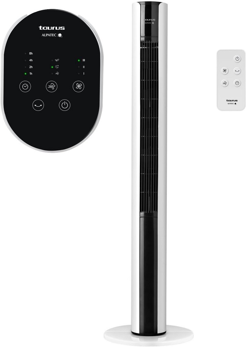 Hoge Torenventilator 110 cm met 3 Snelheden, Timer en Afstandsbediening