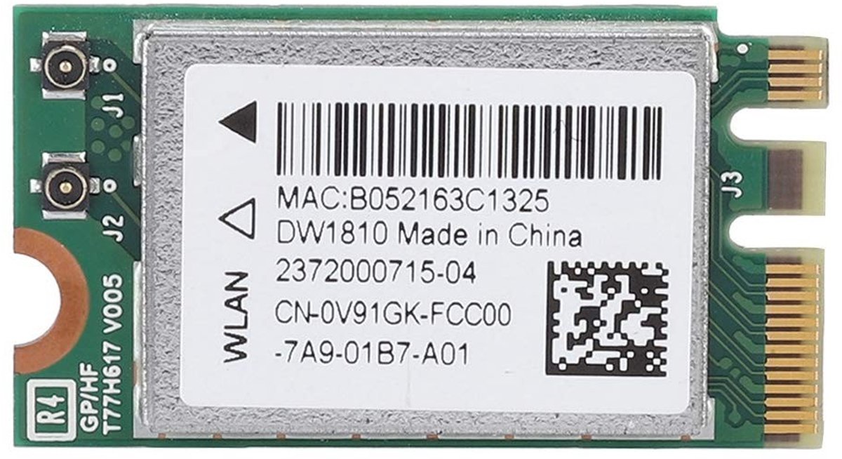 SPHProducts - Netwerkkaart - Draadloos - Mini formaat - 433 Mbps - Hoogwaardig materiaal - Geschikt voor Toshiba, Dell, Haier, Tongvanger
