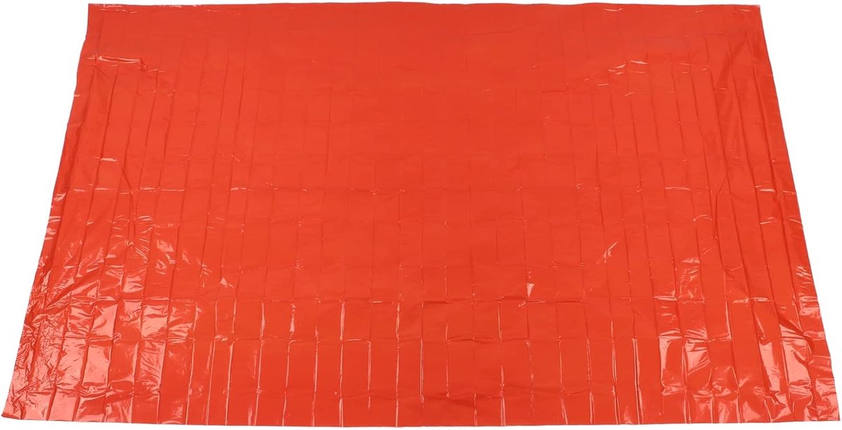 Nooddeken Outdoor - Levensreddende Deken - Veldoverleving - Warmtebehoud 90% - 210x130 cm - Oranje