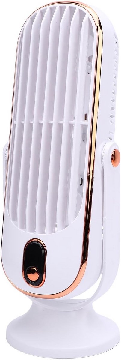 Draagbare Torenventilator USB Oplaadbaar met 5 Snelheden voor Thuis en Kantoor