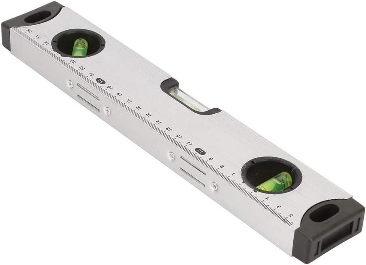 Waterpas Liniaal Aluminium Legering Nauwkeurige Meting met Magnetische Houder