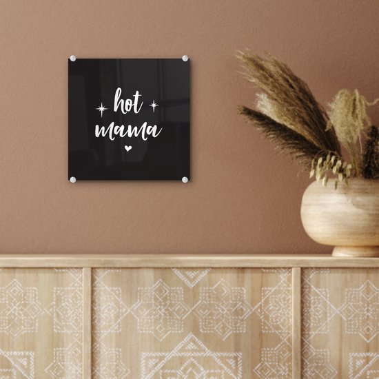 Mama - Zwart - Wit - Quote