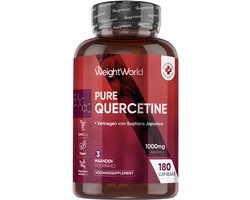 WeightWorld Quercetine 500 mg - 180 capsules voor 6 maanden - Krachtige antioxidant