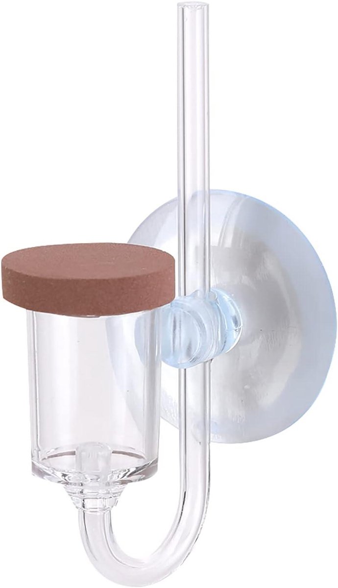 Aquarium CO2 Diffuser - CO2 Verfijner Bellenteller - Waterplanten Voeden - Hoge Oplossnelheid - L-24 cm - Transparant