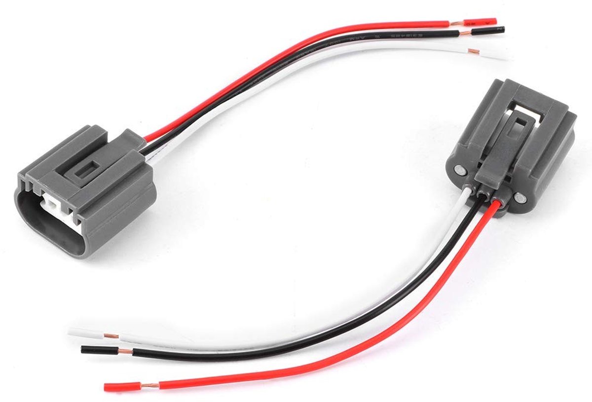 aladdien - H13 9008 Vrouwelijke Socket Kabelboom Adapter - Licht Hittebestendig - Geschikt voor LED Gloeilampen - Hoogwaardige Automotive Connector ..
