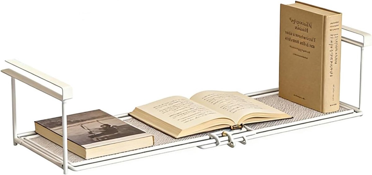Onderkastmand - Kast organizer - Ruimte besparen - Verstelbaar frame - 30-60 cm - Wit
